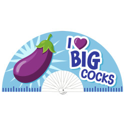 M Proud Éventail I Love Big Cocks 64cm